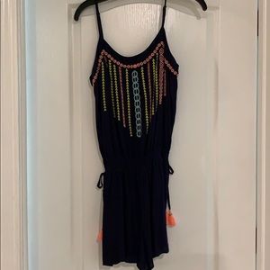 Lilly Pulitzer Navy Beeler Romper